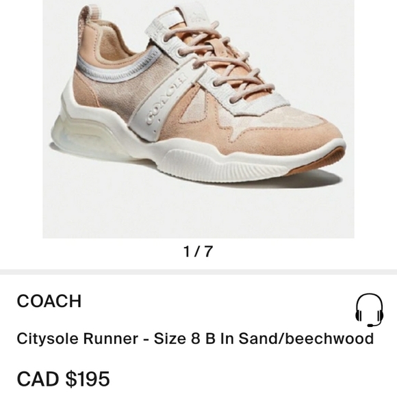 COACH Citysole Signature Runner - Picture 3 of 16